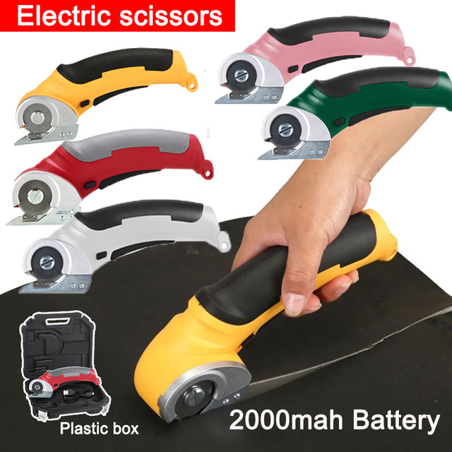 Electric Scissors Rechargeable Cordless Electric Cutter Shear for